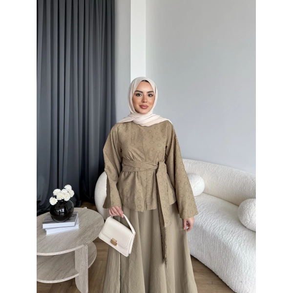 Hew - Denan Etekli Takım - Yağ Yeşil