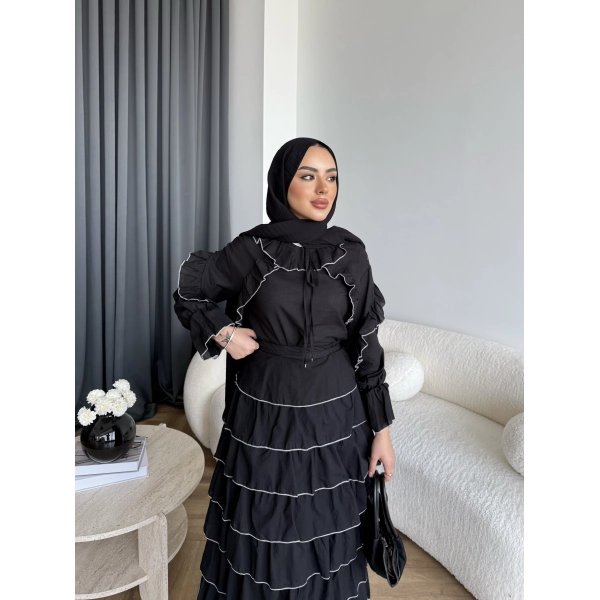 Hew - Willora Vual Takım - Siyah