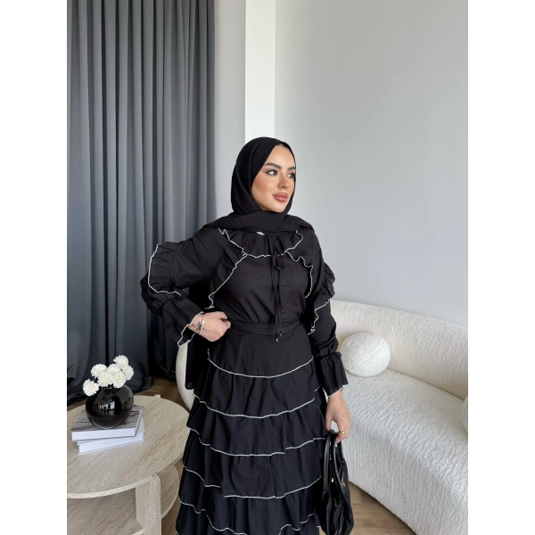 Hew - Willora Vual Takım - Siyah