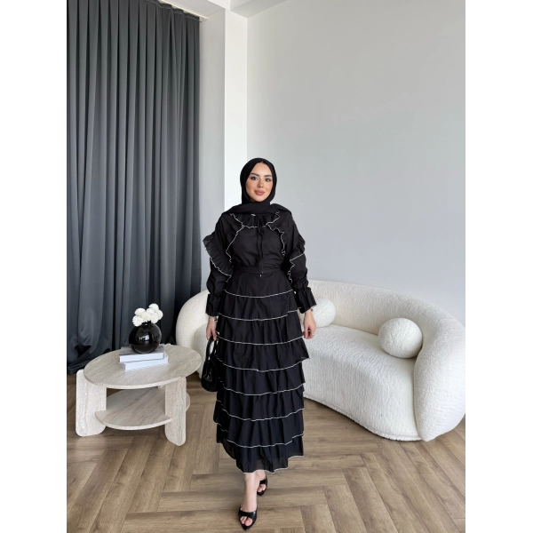 Hew - Willora Vual Takım - Siyah