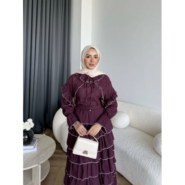 Hew - Willora Vual Takım - Bordo