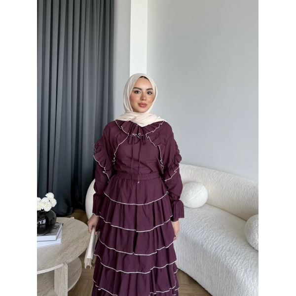 Hew - Willora Vual Takım - Bordo