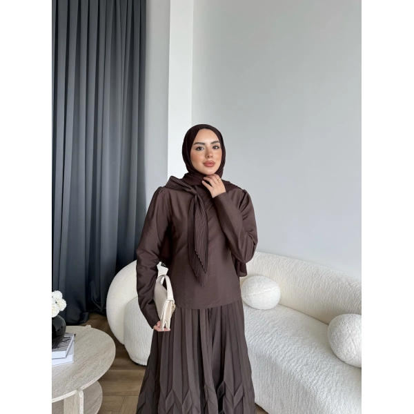 Es - Rivan Etekli Takım - Kahve