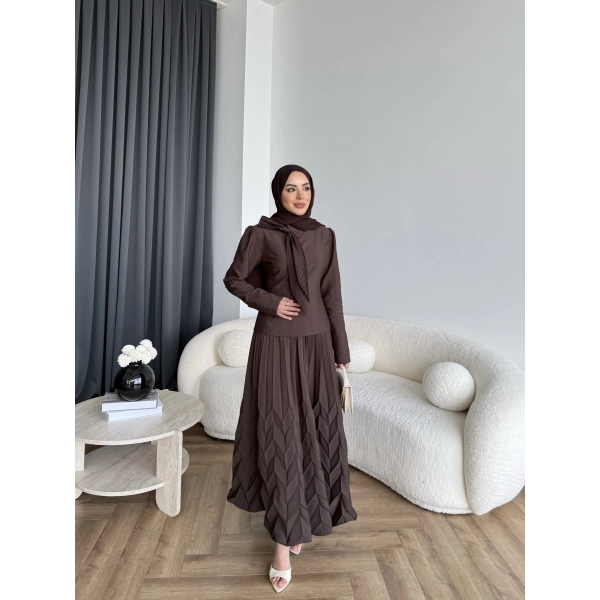 Es - Rivan Etekli Takım - Kahve