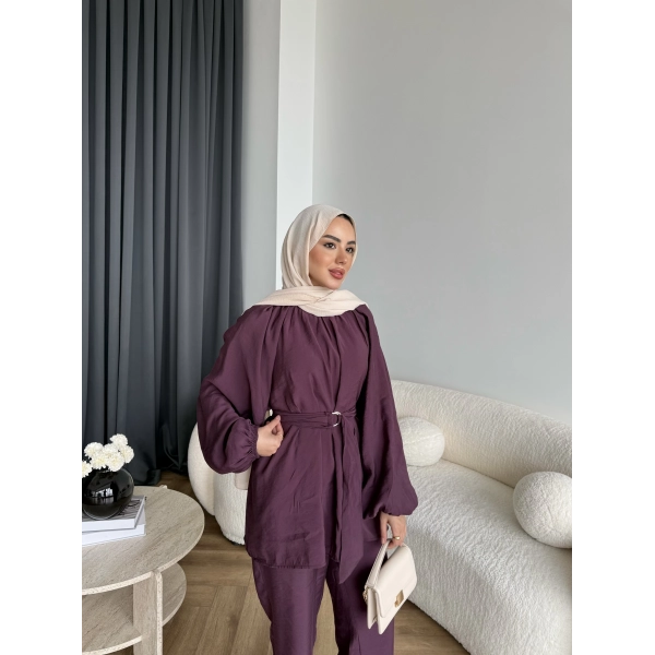 Hen - Safian Modal Takım - Bordo