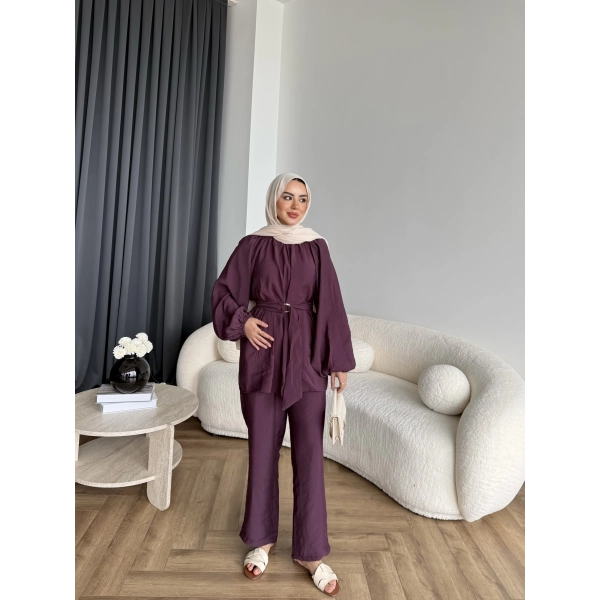 Hen - Safian Modal Takım - Bordo