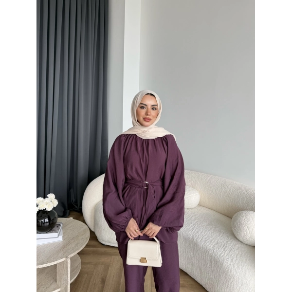 Hen - Safian Modal Takım - Bordo