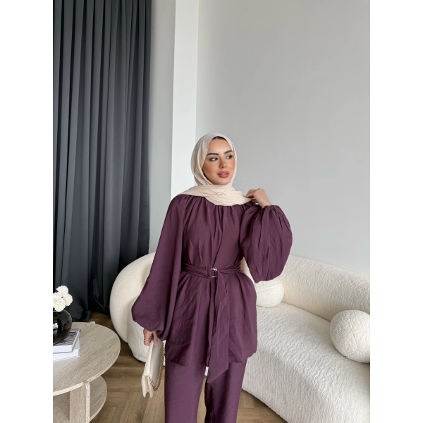 Hen - Safian Modal Takım - Bordo