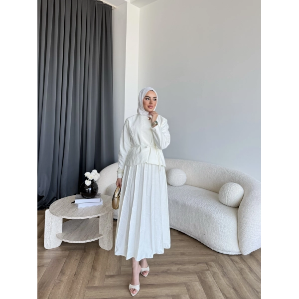 Tb - Ferni Cupra Etekli Takım - Ekru