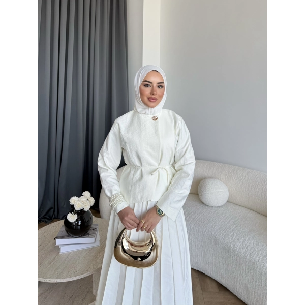 Tb - Ferni Cupra Etekli Takım - Ekru