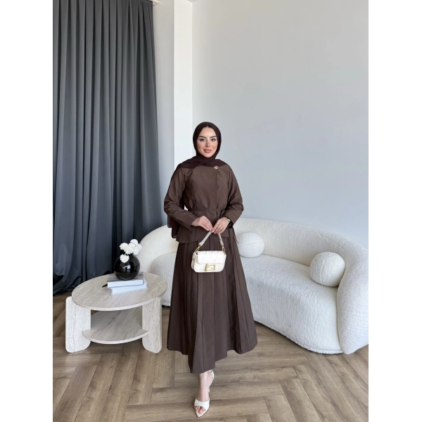 Tb - Ferni Cupra Etekli Takım - Kahve