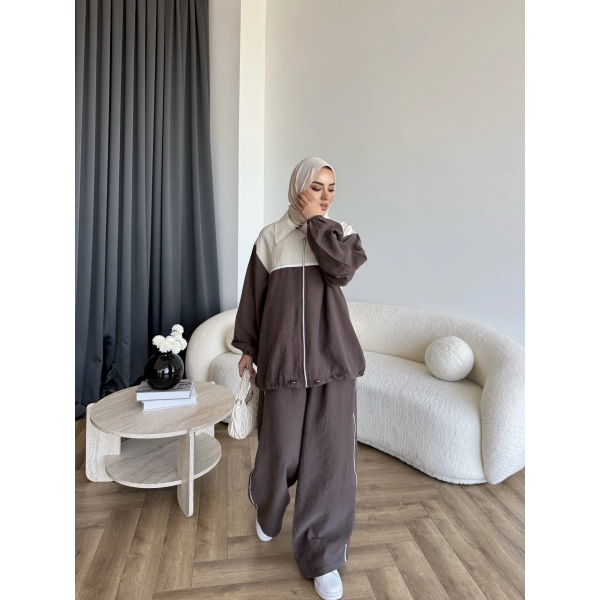 Pwn - Zovena Tensel Modal Takım - Kahve