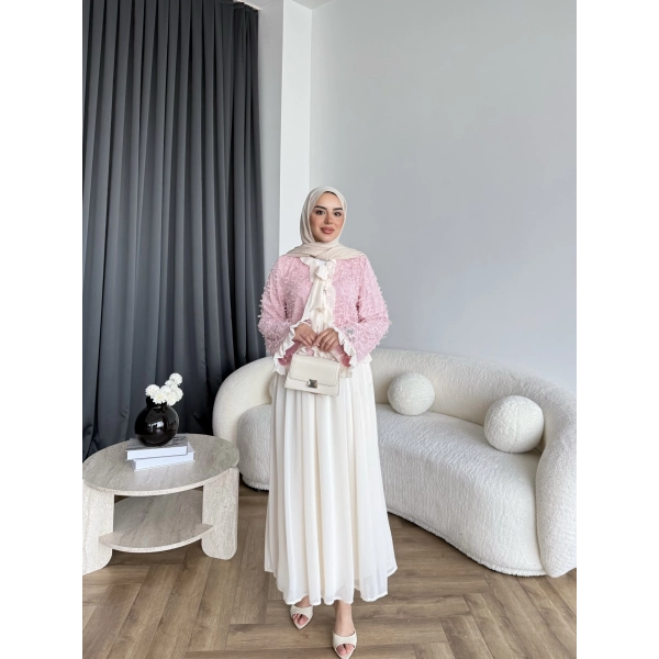 Ng - Peri Etekli Takım - Pembe - BAYRAMDAN SONRA 10-15 İŞ GÜNÜ İÇİNDE GELİCEKTİR