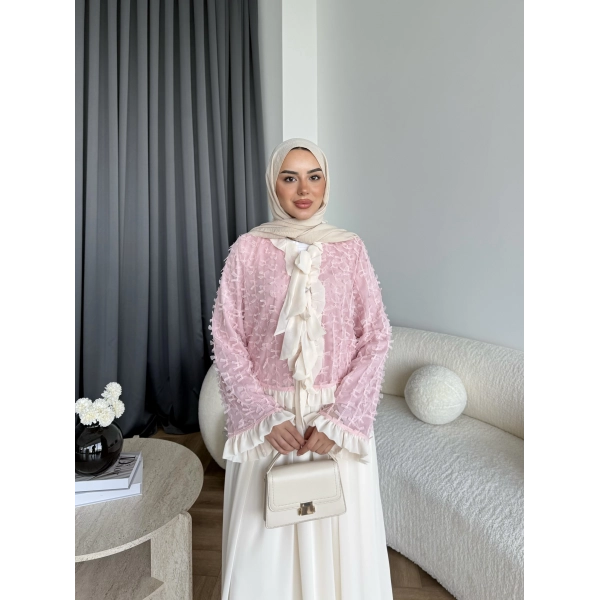 Ng - Peri Etekli Takım - Pembe - BAYRAMDAN SONRA 10-15 İŞ GÜNÜ İÇİNDE GELİCEKTİR