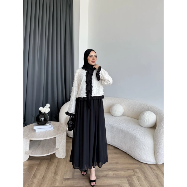 Ng - Peri Etekli Takım - Ekru - BAYRAMDAN SONRA 10-15 İŞ GÜNÜ İÇİNDE GELİCEKTİR