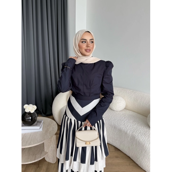 Ng - Betty Takım Çizgili
