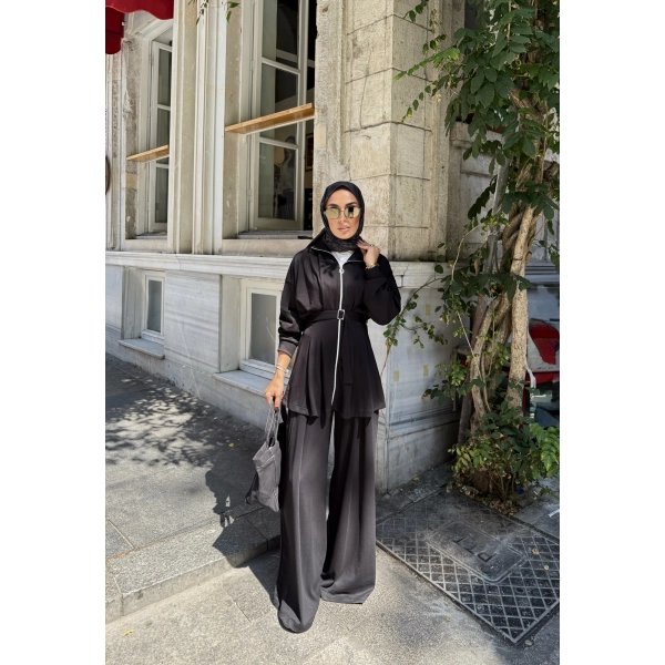 Ahiska Oysh Takım - Siyah