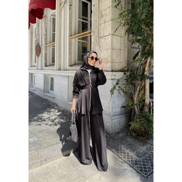 Ahiska Oysh Takım - Siyah