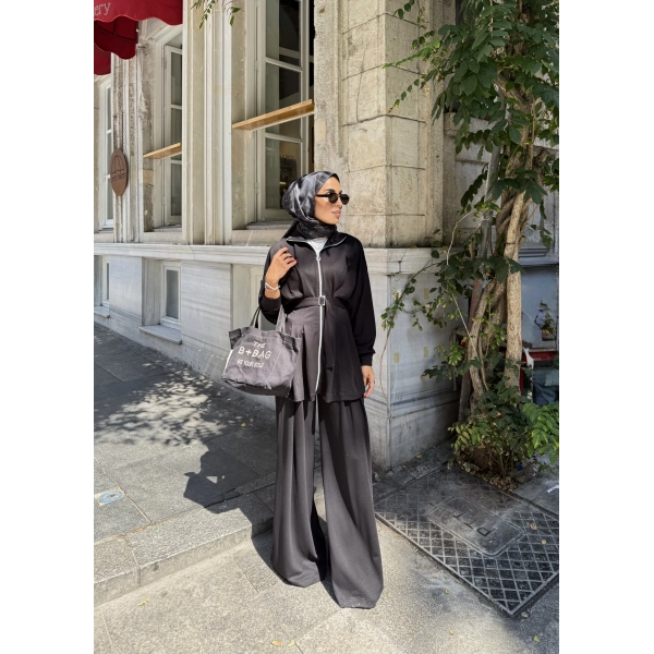 Ahiska Oysh Takım - Siyah