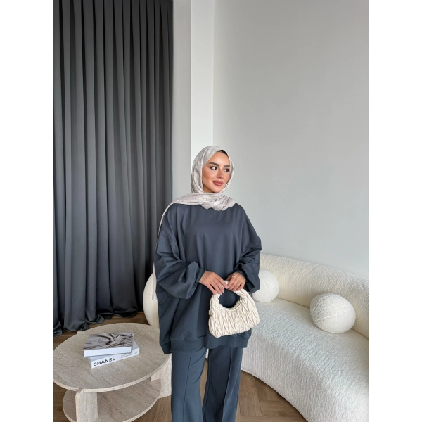 Akel Eşofman Takım - Antrasit