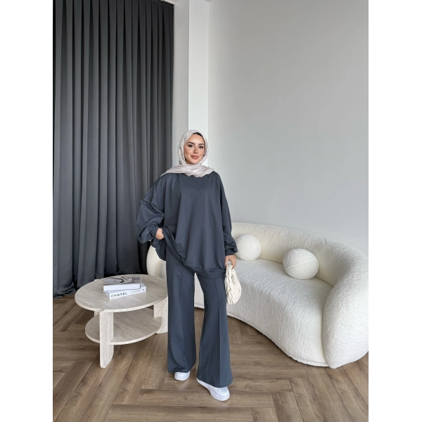 Akel Eşofman Takım - Antrasit