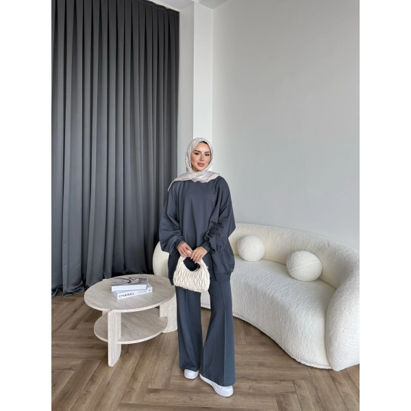 Akel Eşofman Takım - Antrasit