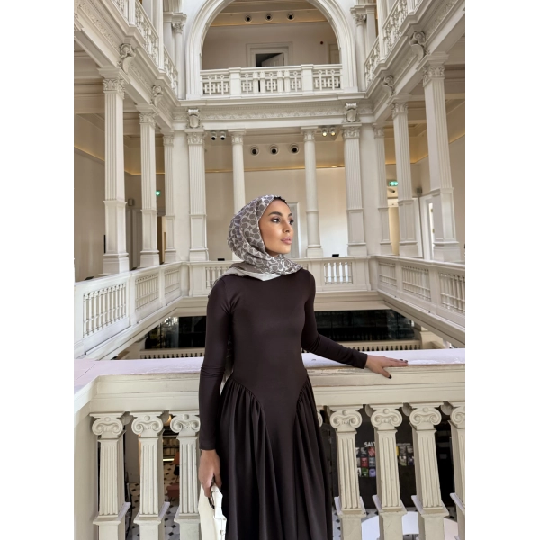 Alien Penye Elbise - Acı Kahve