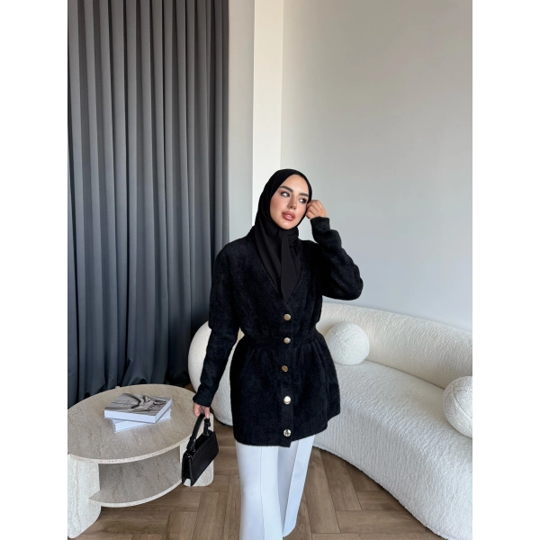 Angora Hırka - Siyah