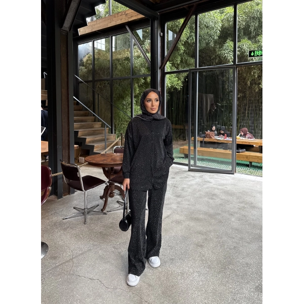 Aura Simli Takım - Siyah