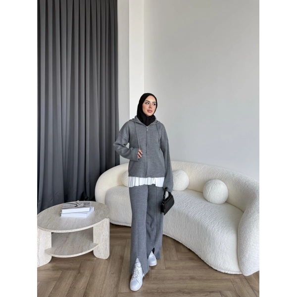 Berlin Triko Takım - Gri