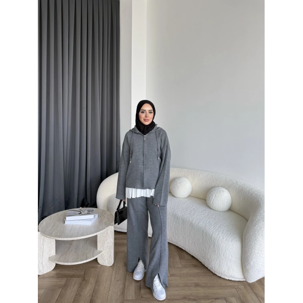 Berlin Triko Takım - Gri