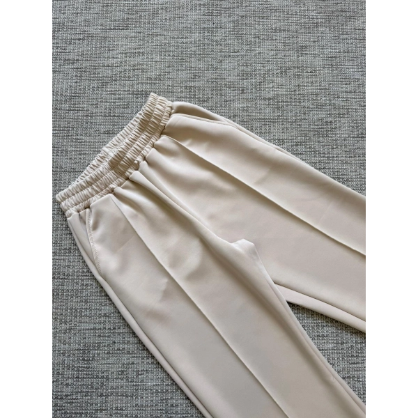 Çimalı Scuba Bol Pantolon - Bej