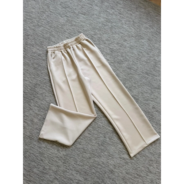 Çimalı Scuba Bol Pantolon - Bej