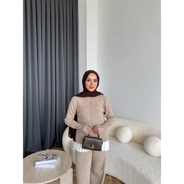 Diana Triko Takım - Vizon