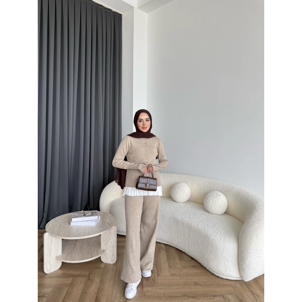 Diana Triko Takım - Vizon