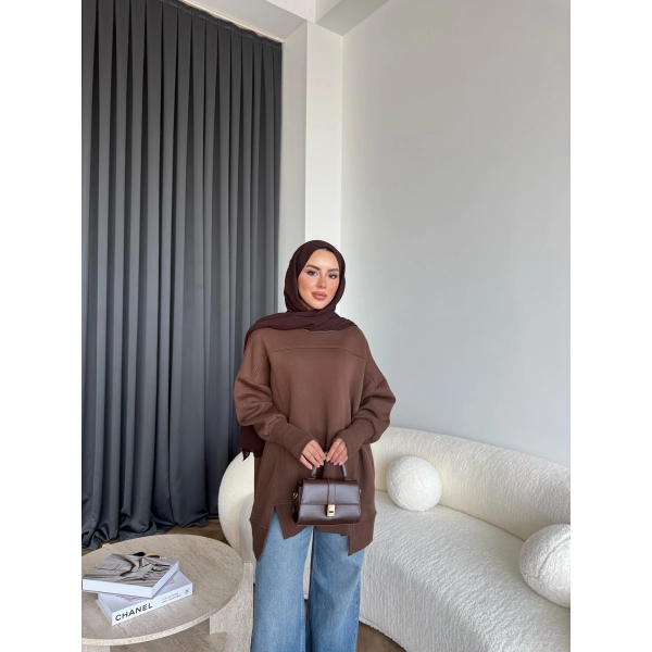 Dilvi Model Sweat - Acı Kahve