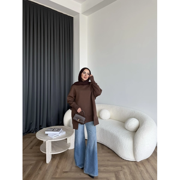 Dilvi Model Sweat - Acı Kahve