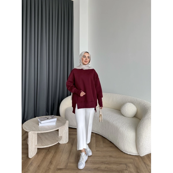 Dilvi Model Sweat - Bordo