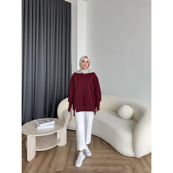 Dilvi Model Sweat - Bordo