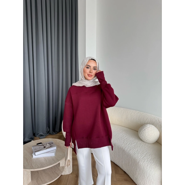 Dilvi Model Sweat - Bordo