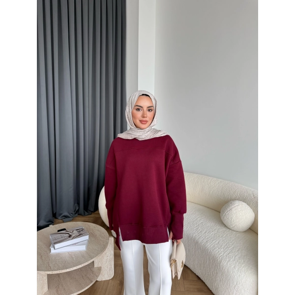 Dilvi Model Sweat - Bordo