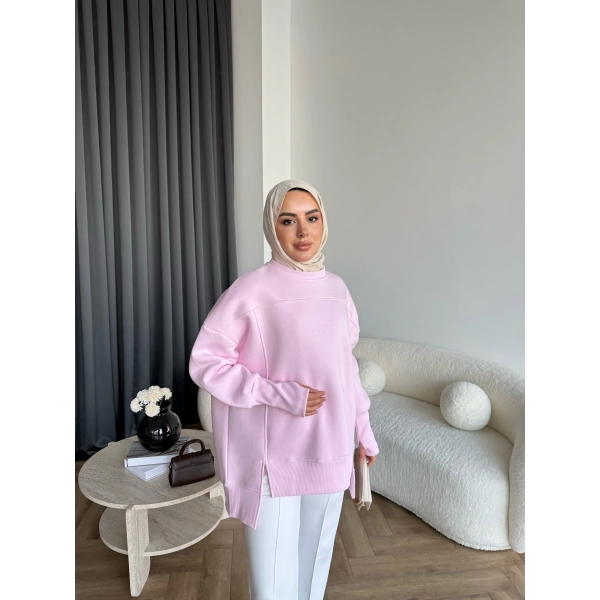 Dilvi Model Sweat - Pembe
