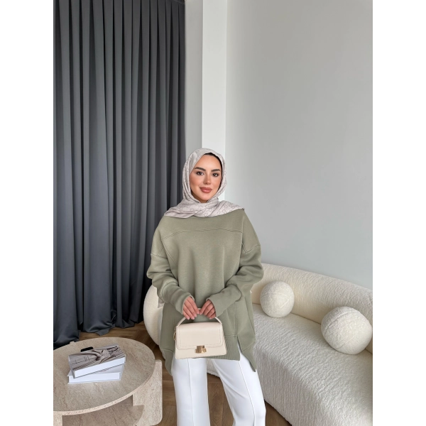 Dilvi Model Sweat - Yeşil