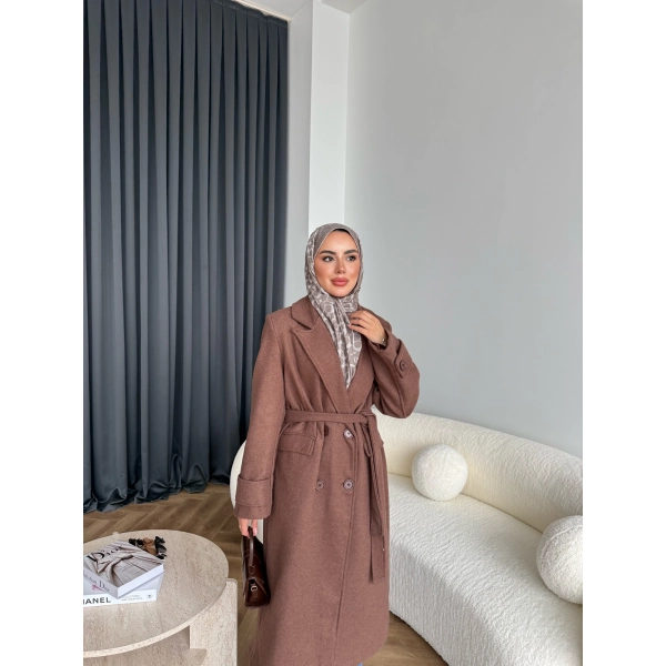 Edalla Kaşe Kaban - Kahve