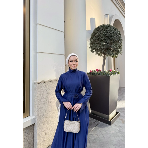 Eyşan Elbise - Lacivert