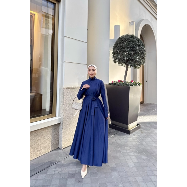 Eyşan Elbise - Lacivert
