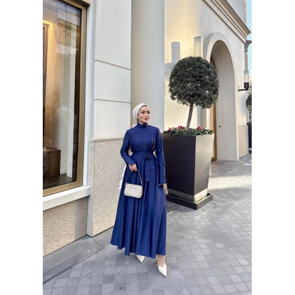 Eyşan Elbise - Lacivert