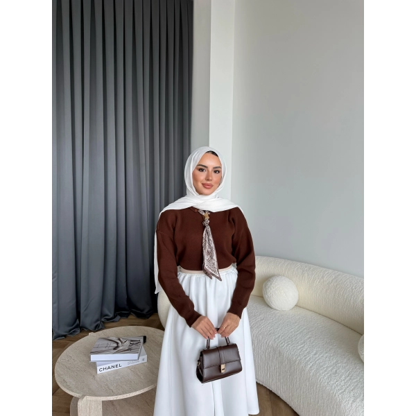 Fiyonklu Kazak - Acı Kahve