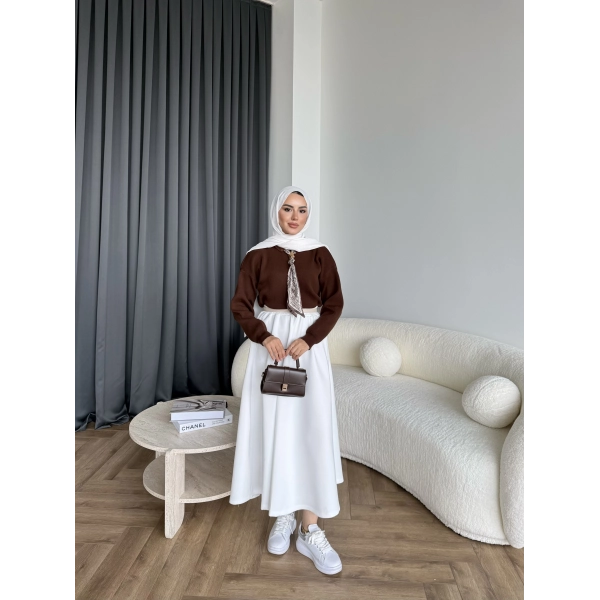 Fiyonklu Kazak - Acı Kahve