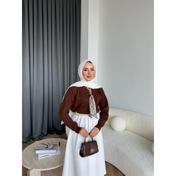 Fiyonklu Kazak - Acı Kahve